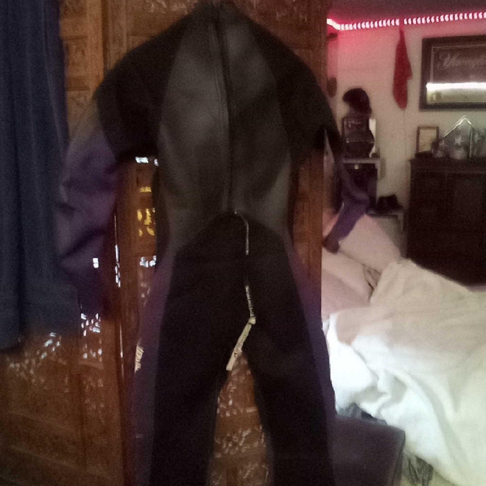Kids Black and Purple Swim Coverup